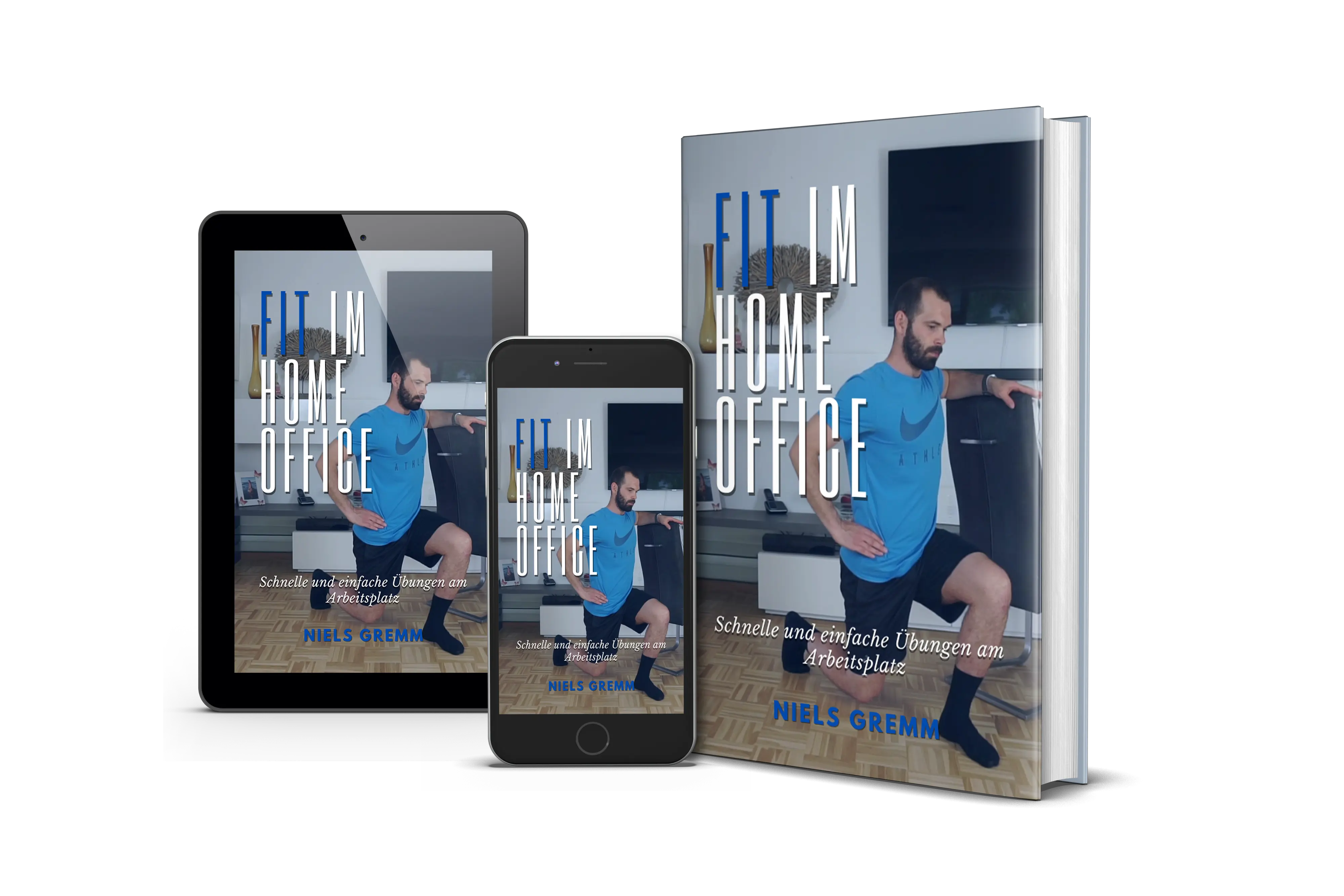 Fit im Home Office – E-Book auf Tablet, Smartphone und als Buch